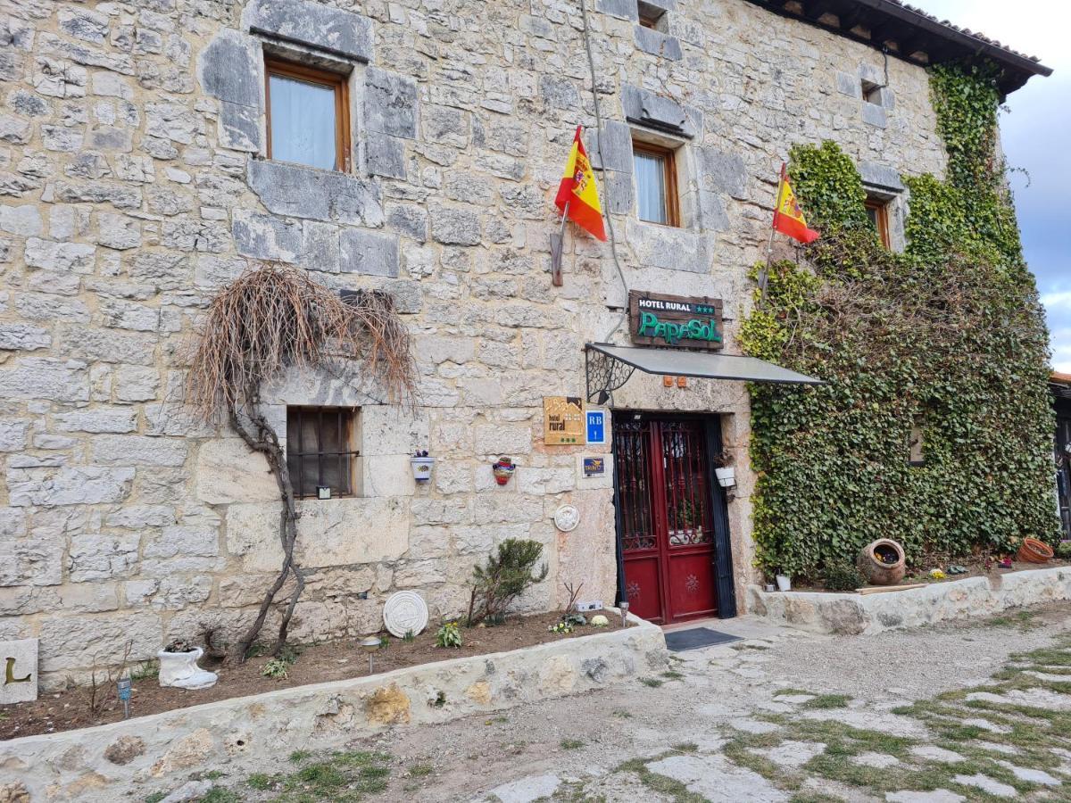 Restaurante Hotel Rural Papasol Atapuerca Exterior foto